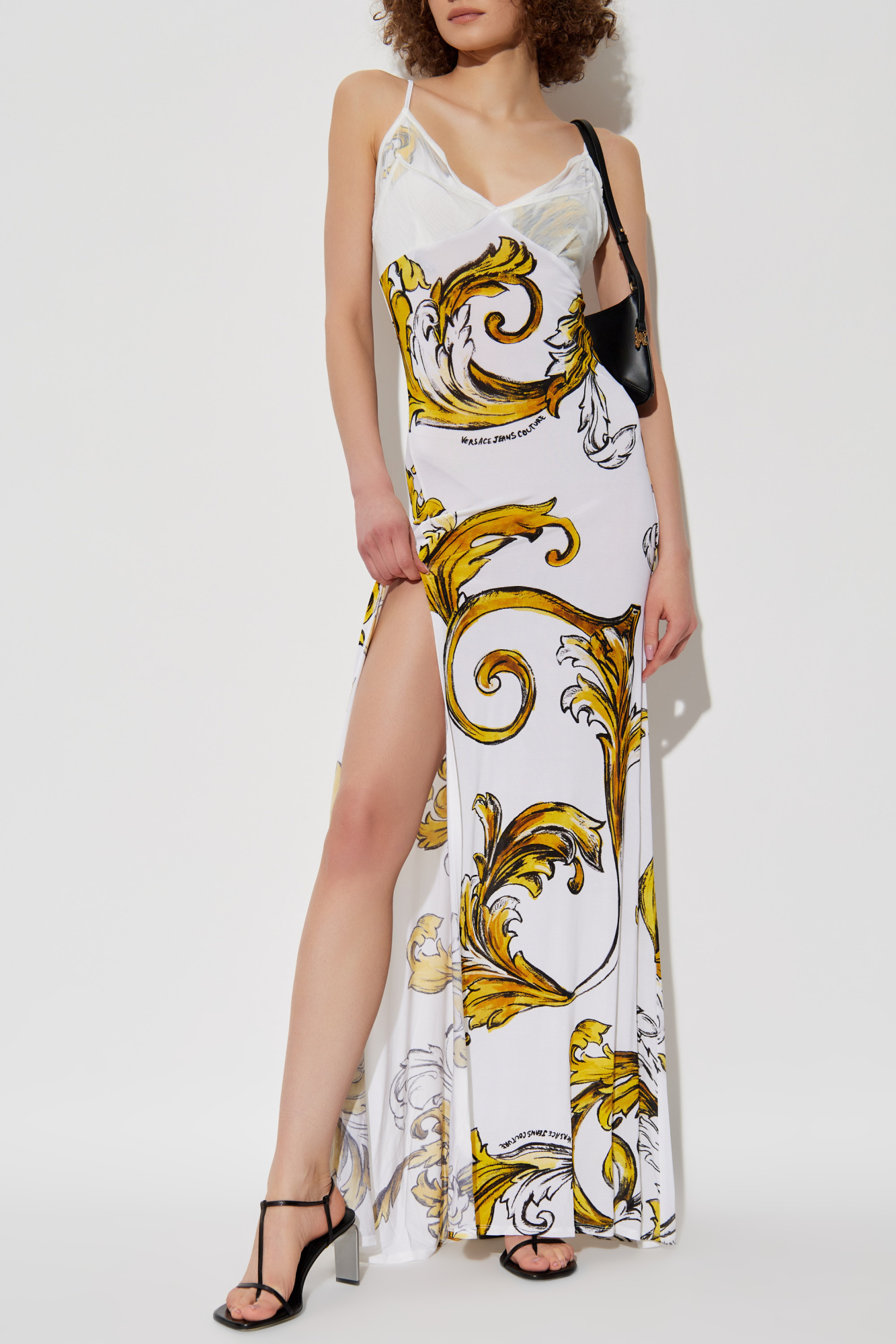 Versace Jeans Couture Dress with front slit | Women's Versace Jeans Couture Dress with front slit | Women's